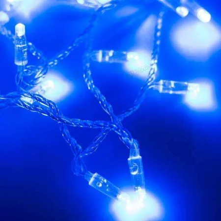 ARLIGHT Светодиодная гирлянда ARD-STRING-CLASSIC-10000-CLEAR-100LED-STD BLUE (230V, 7W) (Ardecoled, IP65)
