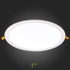 ST209.538.24 Св-к встр. Белый LED 1*24W 3000K 1 728Lm Ra80 110° IP20 D300xH8 90-265V Встраиваемые светильники ST LUCE