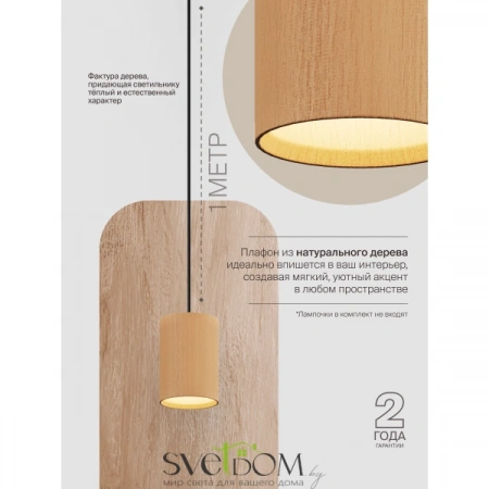 Подвесные светильники  LPL-001RW от Магазина Svetdom.by