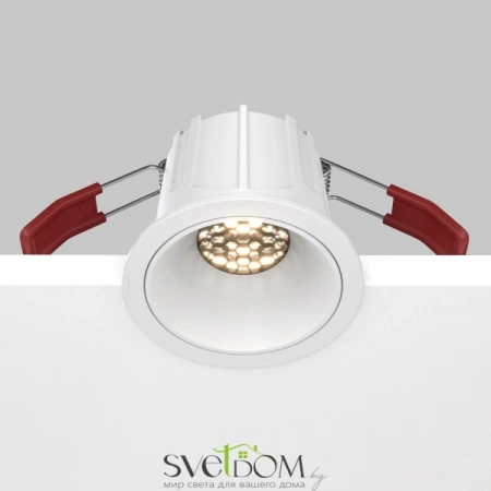 Встраиваемые светильники Maytoni DL043-01-10W3K-RD-W от Магазина Svetdom.by