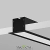 Комплект заглушек (для профиля 50x35) 2 шт., ALM-5035T-B-EC 642035 Maytoni