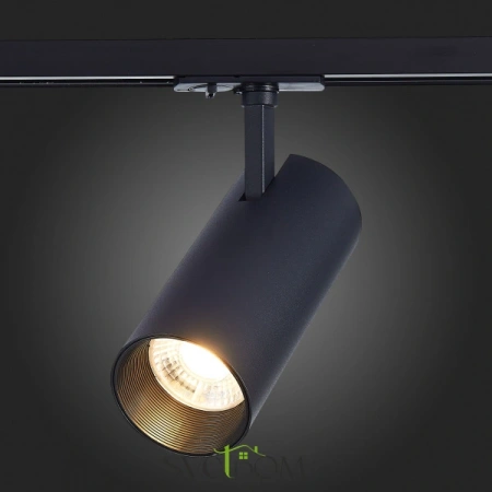 ST350.436.30.36 Св-к трек. Черный LED 1*30W 3000K 2 700Lm Ra?90 36° IP20 L177xW77xH204 100-240V Однофазная трековая система ST LUCE