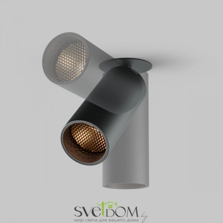 Встраиваемые светильники Maytoni C053CL-L12W2.7K-W-B от Магазина Svetdom.by