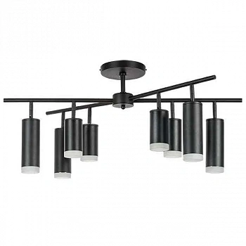Lightstar LR7283748740 Люстра RULLO 8х50W GU10 ЧЕРНЫЙ (571728+214437-4+214487-4+202430-8)