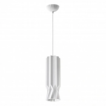 370982 OVER NT24 000 белый Подвесной светильник, длина провода 2м IP20 E27 50W 220V YESO