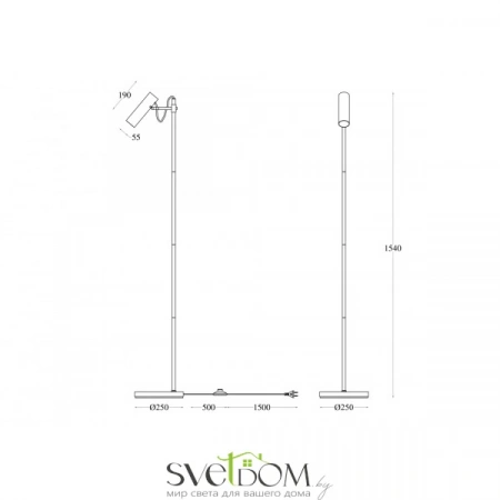 MOD129FL-01W Maytoni