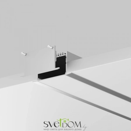 Алюминиевый профиль встраиваемый ALM-6332-S-2M