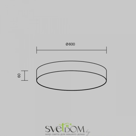 Потолочные светильники Maytoni C032CL-90W3K-RD-W от Магазина Svetdom.by