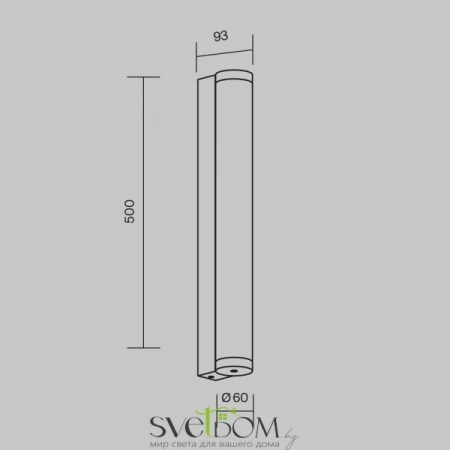 Настенные светильники O482WL-L16B3K Maytoni | Svetdom.by