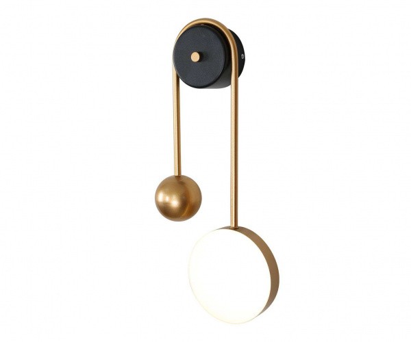 Kink Light 08436,19-33 Настенный светильник Деония черный/зол