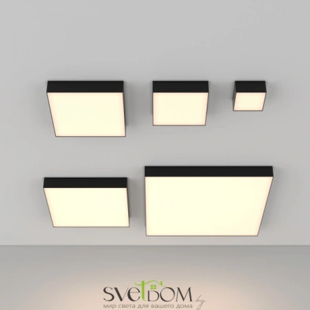 Потолочные светильники Maytoni C032CL-90W3K-SQ-B от Магазина Svetdom.by