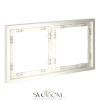 Рамки пластиковые Voltum S70 Хлопок VLS100213 Voltum VLS100213