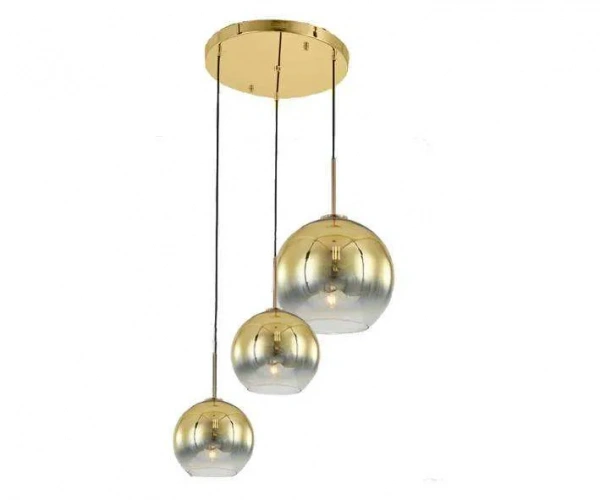 Kink Light 07565-3A,33 Подвес Восход пр/золото E27 120W