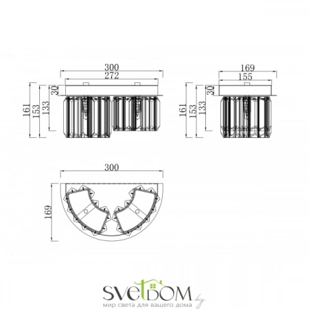 Светильники Maytoni MOD083WL-02CH от Магазина Svetdom.by