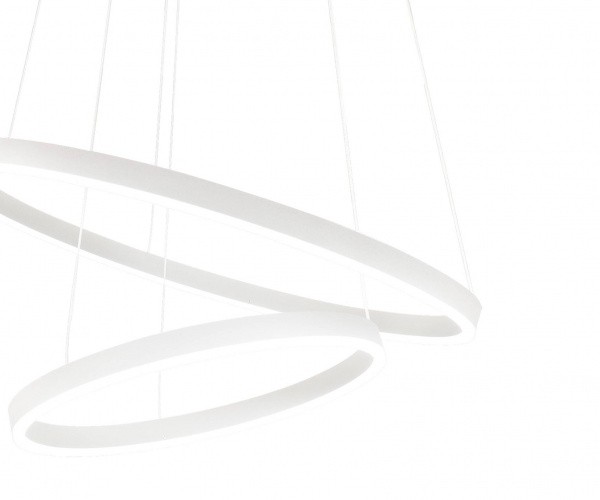 Kink Light 08219,01A(4000K) Подвес Тор белый d60+40