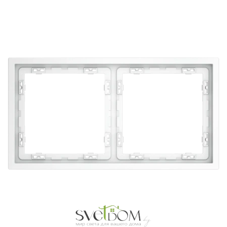 Рамки пластиковые Voltum S70 Белый VLS100202 Voltum VLS100202
