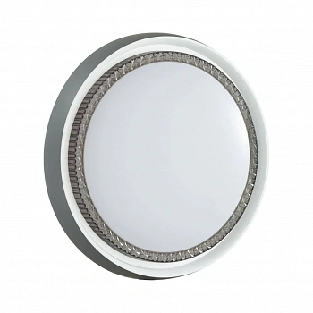 7644/DL PALE SN 136 Светильник пластик/белый/серый LED 48Вт 4000К D425 IP43 RAHIG