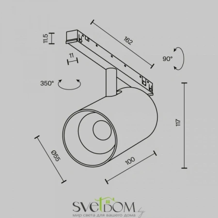 TR243-12W3K-B Maytoni