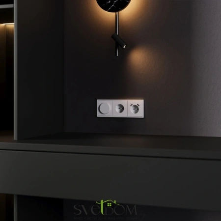 Накладка для розетки USB A+A Voltum S70 Серый VLS000916 Voltum VLS000916