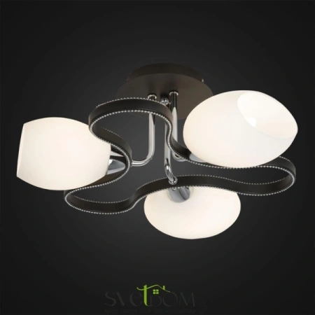CITILUX CL131132 Октава Темный+Хром Люстра CITILUX