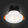 ST704.538.10 Св-к встр. Белый LED 1*10W 3000K 900Lm Ra>90 38° IP20 D80xH60 170-240V Встраиваемые светильники ST LUCE