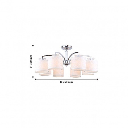 Люстры потолочные2199-8U Favourite | Svetdom.by