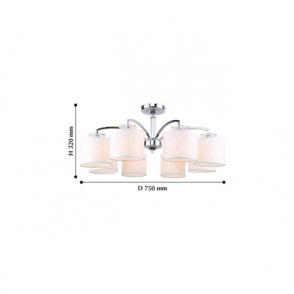 Люстры потолочные2199-8U Favourite | Svetdom.by