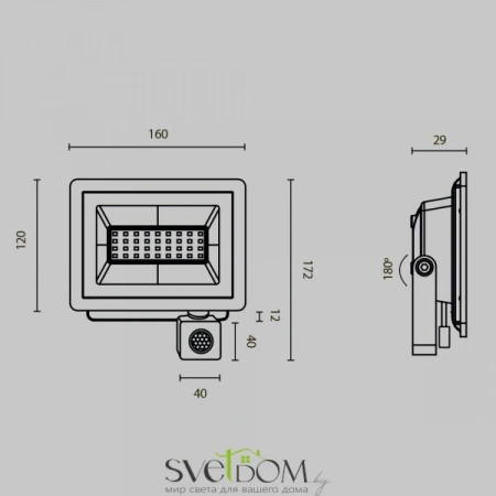FL001-L30B6KSR Maytoni