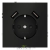 Розетка с USB, А+А Voltum S70 VLS040408  Voltum VLS040408