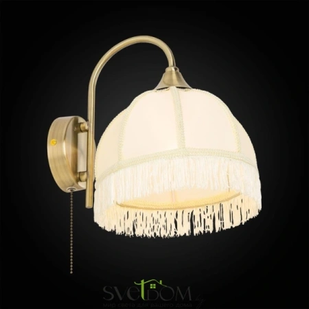 Citilux Базель CL407311 Бра с бежевым абажуром и выключателем CITILUX