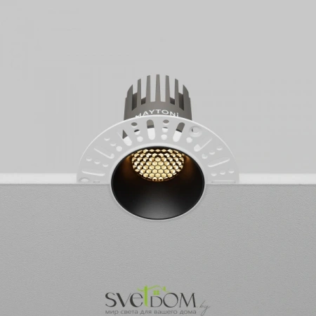 Встраиваемые светильники Maytoni DL124-10W-2.7K-TRS-B от Магазина Svetdom.by