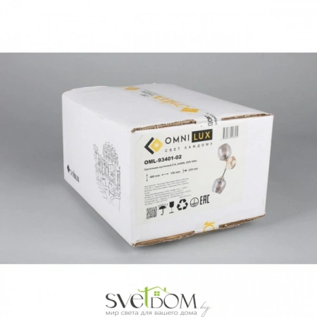 Настенные светильники OML-93401-02 Omnilux | Svetdom.by