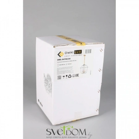 Подвесные светильники Omnilux OML-94706-04 от Магазина Svetdom.by