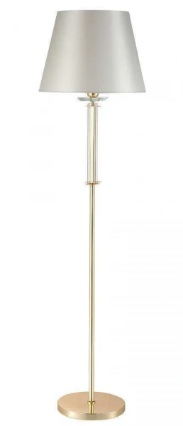 Торшер Crystal Lux NICOLAS PT1 GOLD/WHITE