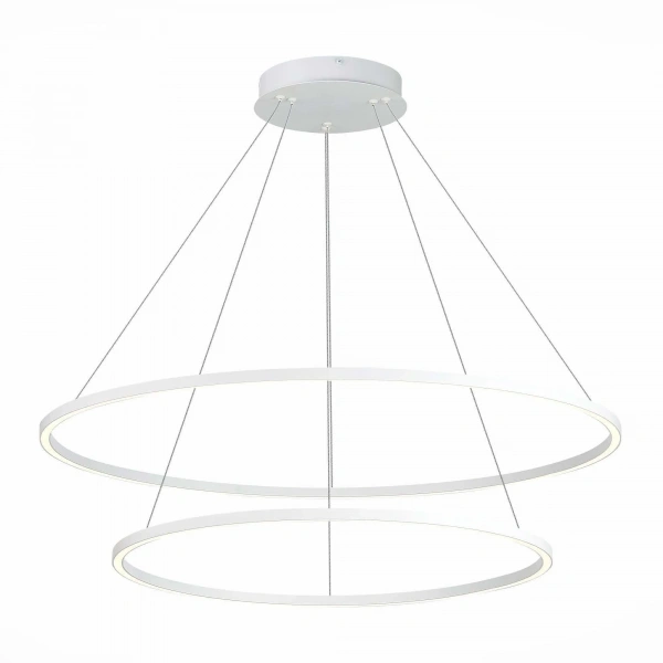 ST605.503.91 Cветильник подвесной SMART ST-Luce Белый/Белый LED 1*91W 2800-6500K Подвесные светильники