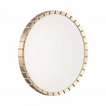 7648/DL PALE SN 88 Светильник пластик/белый/золотой LED 48Вт 4000К D385 IP43 ATABI GOLD