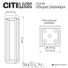 CITILUX CLU13B FRAME Парковый Уличный Св-к CITILUX