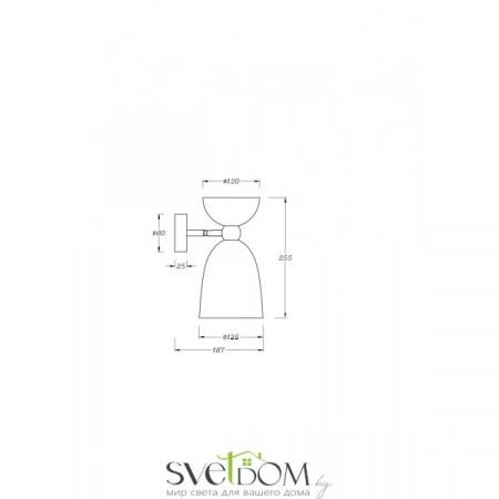 Настенные светильники MOD113WL-01W Maytoni | Svetdom.by