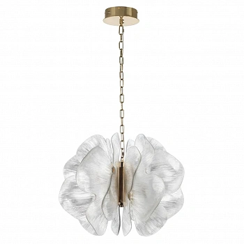 5089/80L L-VISION ODL25 559 под латунь/прозрачный/акрил Люстра LED 80W 3500K 5787Лм SIAMA