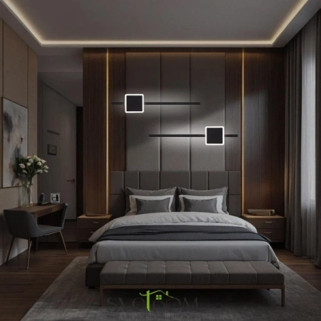 Citilux Стиг CL203411 Бра светодиодное с выключателем Чёрное CITILUX