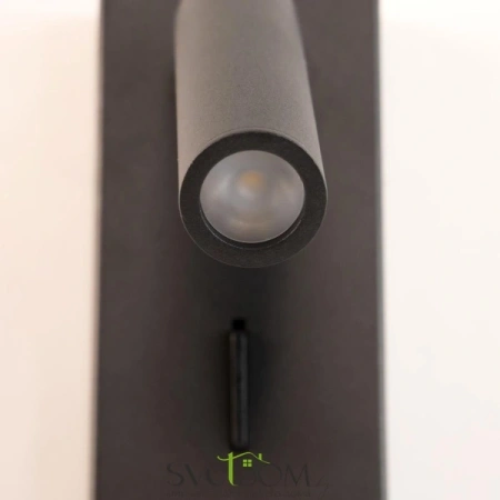 Citilux Декарт CL704351 LED Светильник поворотный с выключателем Чёрный CITILUX