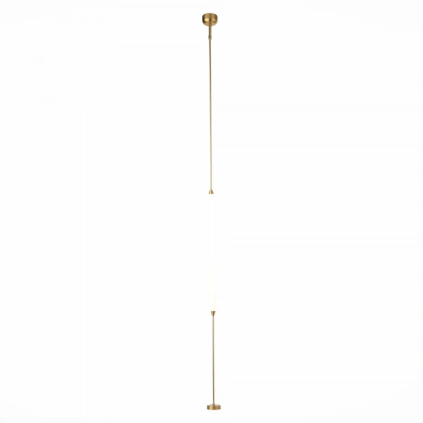 SL6004.305.01 Торшер ST-Luce Латунь/Белый LED 1*20W 3000K OLBIA