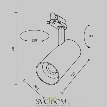 TR197-3-40WCCT-M-W Maytoni