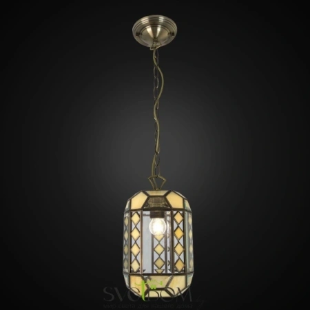 Citilux Фасет CL441111 Подвесной светильник витражный Бронза CITILUX
