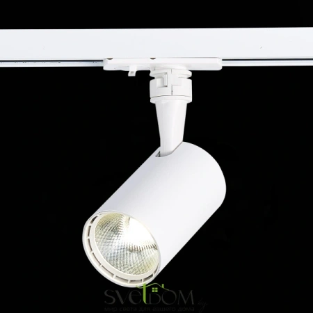 ST351.536.10.36 Св-к трек. Белый LED 1*10W 3000K 900Lm Ra?90 36° IP20 L98xW59xH154 100-240V Однофазная трековая система ST LUCE