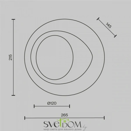 Настенные светильники MOD435WL-01W Maytoni | Svetdom.by