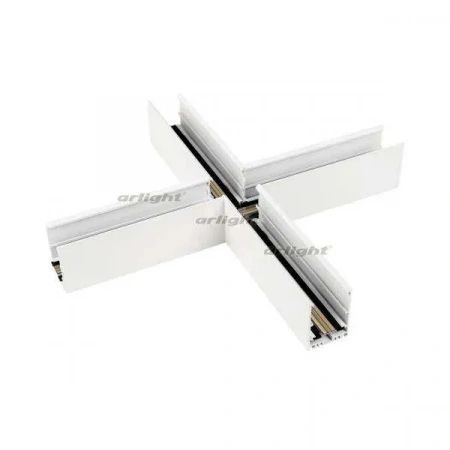 ARLIGHT Коннектор крестовой MAG-CON-4563-X90 (WH) (Arlight, IP20 Металл, 3 года)
