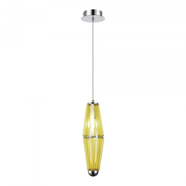 SL1242.123.01 Светильник подвесной ST-Luce Хром/Золотистый G9 1*5W 4000K CIARA