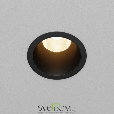 Встраиваемые светильники Maytoni DL118-15W-3K-B от Магазина Svetdom.by