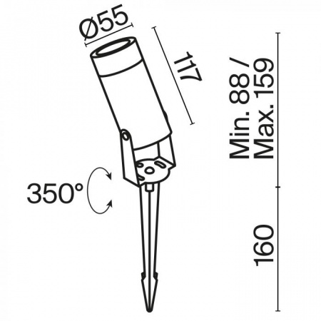 O050FL-L5W3K Maytoni